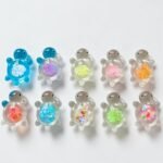 10PCS Glow in Dark Sea Turtle Figurines | Luminous Resin Ocean Party Craft Decor - Image 2