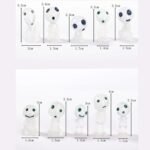 10Pcs Glow in Dark Kodama Spirits | Luminous Resin Mini Garden Decor Fairy Shelf Gift Set - Image 10