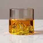 Montaigne 3D Whiskey Glass | Japanese Style Rocks Glass | Unique Barware Gift for Men | Fathers Day Gift - Image 2