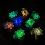 10PCS Glow in Dark Sea Turtle Figurines | Luminous Resin Ocean Party Craft Decor - Image 6