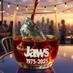 Unique Crystal Shark Wine Glass | 3D Shark Glass Cup | Stemless Cocktail Glass | Unique Whiskey Beer Glass | Gift For Him - Image 4