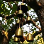 Japanese Bell Wind Chime | Zen Garden Wind Chimes | Feng Shui Outdoor Decor | Metal Hanging Bell Chime | Patio Balcony Garden Decor - Image 7
