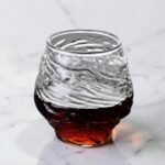 Montaigne 3D Whiskey Glass | Japanese Style Rocks Glass | Unique Barware Gift for Men | Fathers Day Gift - Image 3