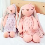 Cute Bunny Plush Toy 35cm | Soft Rabbit Stuffed Animal | Fluffy Bunny Doll | Kids Plushie Gift | Cozy Nursery Decor - Image 10