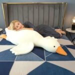 Funny Goose Plush Pillow | Long Duck Stuffed Toy 50 90 130cm | Soft Body Pillow Plush | Cute Animal Cushion | Cozy Gift Idea