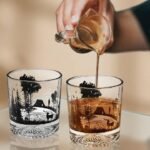 Snow Mountain Whiskey Glass | Iceberg Mountain Tumbler | Old Fashioned Rocks Glass | Luxury Barware | Whiskey Gift for Him - Image 10