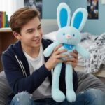 Pull Up Bunny Plush Keychain | Long Ear Rabbit Plush Toy | Cute Hanging Bag Charm | Soft Stuffed Animal Doll | Gift Plush 15cm 30cm - Image 10