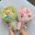 Sanrio Bouquet Kawaii Plush Bouquet Gift | Hello Kitty Bouquet Cute Cartoon Flower Plush Doll |Flowers Arrangement Kittys Artificial Flowers - Image 6