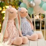 Cute Bunny Plush Toy 35cm | Soft Rabbit Stuffed Animal | Fluffy Bunny Doll | Kids Plushie Gift | Cozy Nursery Decor - Image 3