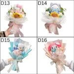 Sanrio Bouquet Kawaii Plush Bouquet Gift | Hello Kitty Bouquet Cute Cartoon Flower Plush Doll |Flowers Arrangement Kittys Artificial Flowers - Image 10