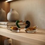 Glass Mallard Duck Figurine | Hand Blown Glass Duck Sculpture Ornament | Handmade Bird Figurine | Desktop Mallard Duck | Mallard Unique Duck - Image 5
