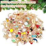 200PCS Mixed Metal Charms for Jewelry Making | Assorted Pendants for Bracelets, Necklaces, Earrings - Image 6