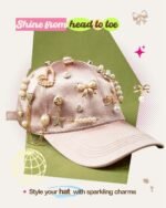 60PCS Gold Brooch Pins Kit | Pearl Rhinestone Safety Pins for Sock Decoration - Image 4