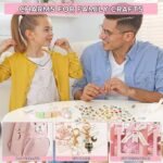 460PCS Mixed Color Plated Charms Set | Assorted Pendants for DIY Jewelry Crafting - Image 5