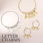 376PCS Gold Silver Letter Charms Set | Alphabet Jewelry Making Kit with Jump Rings - Image 3