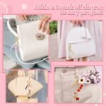 Lip Gloss Keychain Making Kit | DIY Charms, Crystal Stones, Clips, Pliers - Image 7