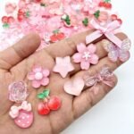 60PCS Kawaii Flatback Charms Kit | Resin Acrylic Decoden Embellishments (DIY Crafts) - Image 4