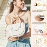 302 PCS Keychain Making Kit | DIY Bag Charm Set with Charms, Clips, Chains, Pliers - Image 3