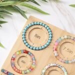 Bamboo Bead Board for Jewelry Making | Bracelet Design Beading Board DIY Craft Tool - Image 3