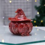 Handcraft Stone Pumpkin: Home Decor Ornament, Gift for Thanksgiving - Image 3