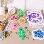 3400+ Pony Beads Bulk Set | 36 Colors Kandi Beads for Bracelets, Hair Braids, Crafts - Image 2