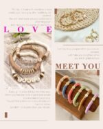 20000PCS Clay Beads Bracelet Kit | 120 Colors Heishi Polymer Beads Charms DIY Jewelry Set - Image 6