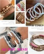 20000PCS Clay Beads Bracelet Kit | 120 Colors Heishi Polymer Beads Charms DIY Jewelry Set - Image 7