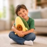 Avocado Plush Toy | Large Avocado Stuffed Pillow | Kawaii Stuffed Food Doll | Cute Plush Cushion for Kids & Food Lovers | Fruit Plush Toy - Image 9