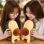 Avocado Plush Toy | Large Avocado Stuffed Pillow | Kawaii Stuffed Food Doll | Cute Plush Cushion for Kids & Food Lovers | Fruit Plush Toy - Image 8