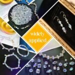 Crystal Glass Beads Kit | AB Color Bicone, Rondelle, Cube, Teardrop Spacer Beads for Jewelry - Image 5