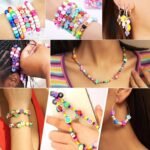 Polymer Clay Beads Kit | Fruit, Flower, Animal Charms for DIY Jewelry Making - Image 7