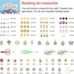 23000PCS Clay Beads Bracelet Making Kit | 144 Color Heishi Polymer Beads Friendship Jewelry Set - Image 2
