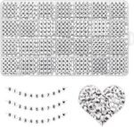 1300+ PCS Alphabet Letter Beads Kit | Acrylic A-Z Round, Smile for DIY Jewelry Making