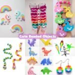 2400PCS Bracelet Making Kit | 56 Color Pony Beads & Letter Kandi Beads for Friendship Jewelry - Image 6
