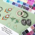 Glass Beads Jewelry Making Kit | 48 Colors 2MM Seed & 7MM Tube, Needles, String - Image 5