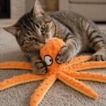 Octopus Dog Plush Toy | Squeaky Plush Dog Toy | Interactive Puppy Toy | Soft Dog Chew Toy | Cute Pet Toy Gift | Unbreakable Octopus Dog Toy - Image 7