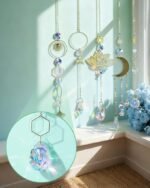 DIY Suncatcher Kit 300pcs Crystal Window Hanging Craft Home Garden Decor - Image 4