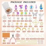 500PCS DIY Crystal Suncatcher Kit | Rainbow Maker Window Hanging Craft Set for Adults - Image 2