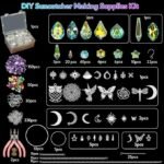 Crystal Suncatcher Kit | Hanging Prism Rainbow Maker Craft Set (860PCS) - Image 2