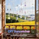 Crystal Suncatcher Kit | Hanging Prism Rainbow Maker Craft Set (860PCS) - Image 7