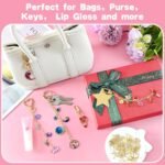 DIY Keychain Making Kit | Lip Gloss, Bag Charms, Jewelry Set with Hooks, Chains, Tools - Image 6