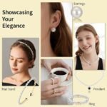 Pearl Beads Bracelet Making Kit | DIY Jewelry Set with Charms & String - Image 5