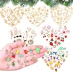 200PCS Mixed Metal Charms for Jewelry Making | Assorted Pendants for Bracelets, Necklaces, Earrings - Image 2