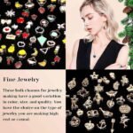 200PCS Mixed Metal Charms for Jewelry Making | Assorted Pendants for Bracelets, Necklaces, Earrings - Image 5