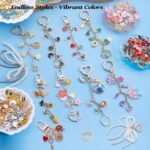 Lip Gloss Keychain Making Kit | DIY Charm Set with Hooks, Chains, Tools, Gift Bags - Image 6