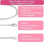60FT Jewelry Making Chain Kit | 6 Color 2MM Chains with Pliers Jump Rings & Clasps - Image 3