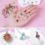150PCS Gold Plated Enamel Charms | DIY Jewelry Making Set - Image 4