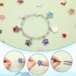 173PCS Silver Charm Bracelet Making Kit | DIY Jewelry Set with Charms Jump Rings & Pliers - Image 6