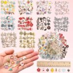 Assorted Gold Plated Enamel Charms Bulk Set | DIY Jewelry Pendants for Bracelets, Necklaces, Earrings - Image 2