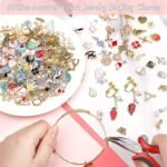 Assorted Gold Plated Enamel Charms Bulk Set | DIY Jewelry Pendants for Bracelets, Necklaces, Earrings - Image 3